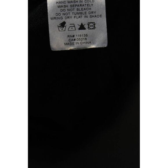 Imoga Womens Back Zip Sleeveless Tweed Faux Fur Top Black White Size 4 - Picture 6 of 6